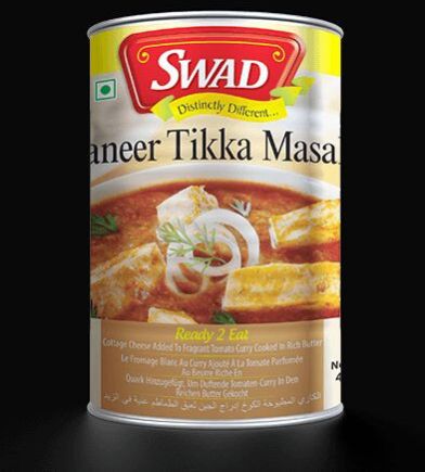 Swad Paneer Tikka Masala for Roti, Naan, Kulcha, Etc