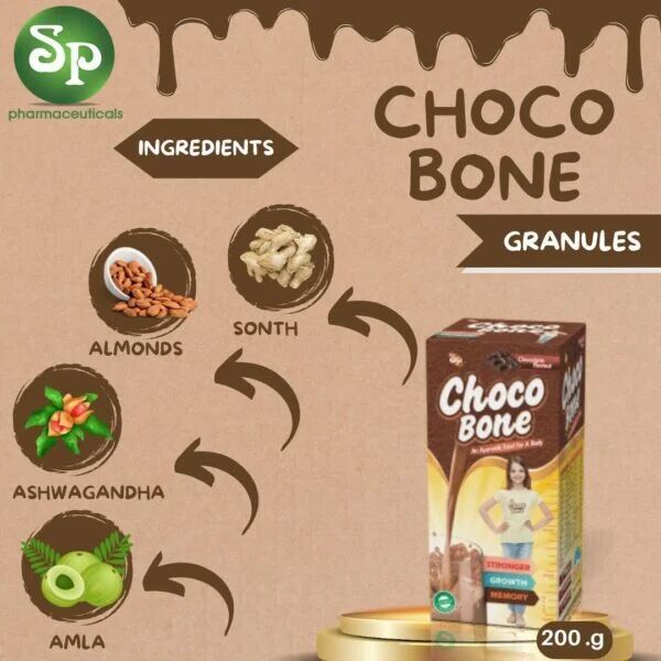 S.p Chocobone Granules 200 G.