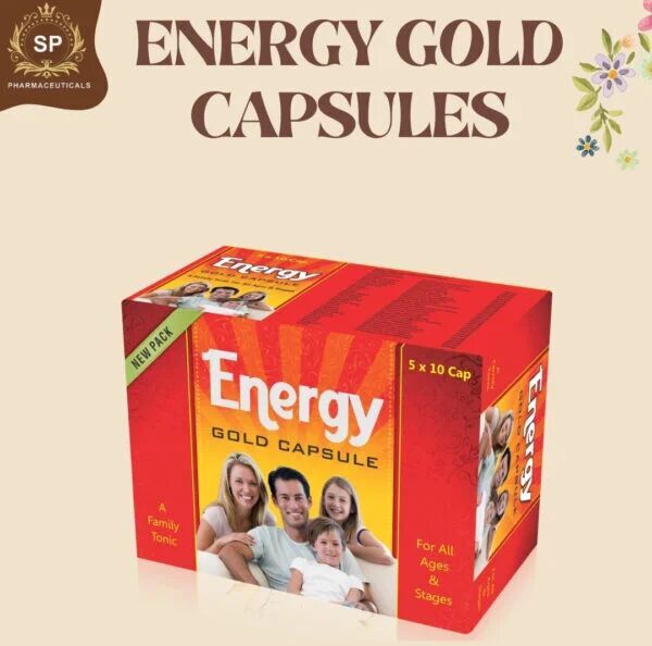 S.p Energy Gold Capsules