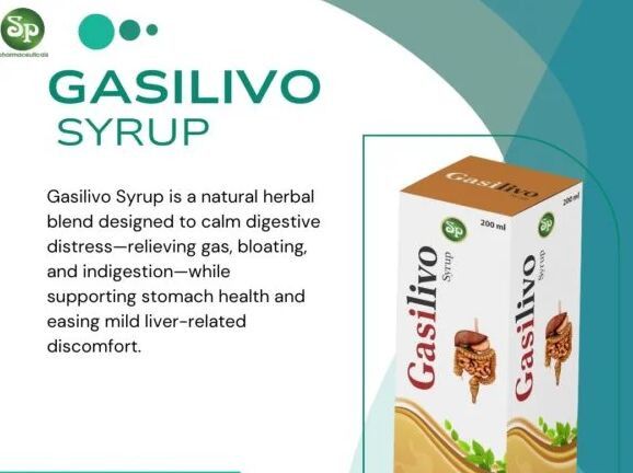 S.p Gasilivo Syrup Helps to Cure Gastritis Indigestion Fatty Liver