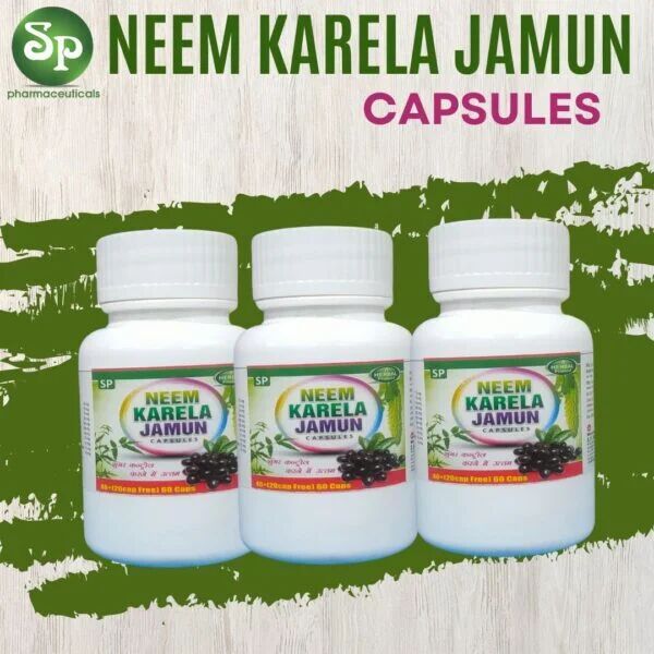 S.p Neem Karela Jamun Capsules