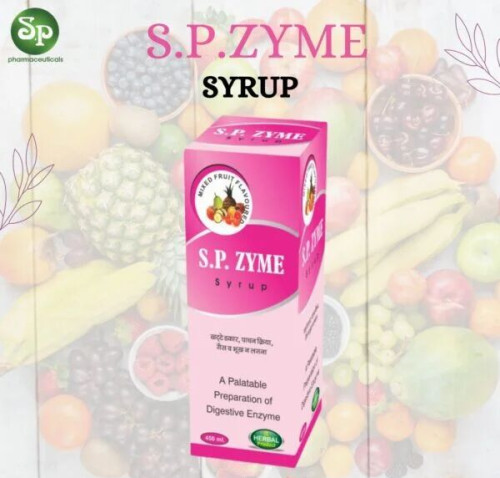 SP Zyme Syrup | Herbal Digestion Care | 450 Ml