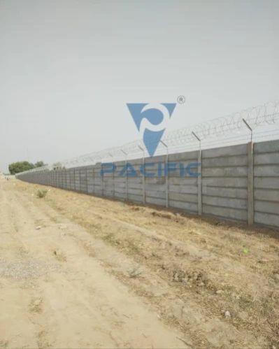 Panel Build RCC Readymade Compound Wall, Thickness : 50 Mm