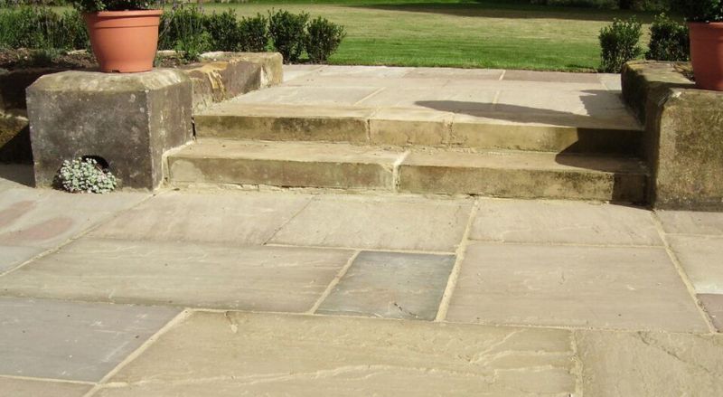 Raj Green Paving Sandstone
