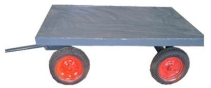 Mild Steel Brick Out Trolley, Capacity : 3.25 Cft, Length : 770mm