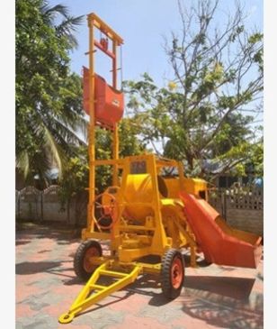 Concrete Mixer Machine With Lift, Capacity : 5 - 6 M3/HR