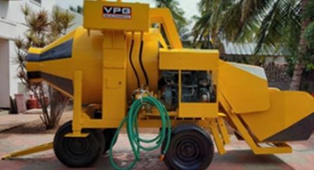 Reversible Concrete Mixer, Weight : 3400Kgs