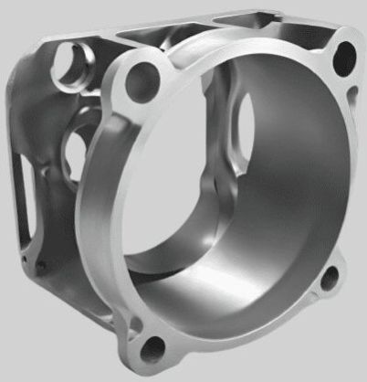 Aluminium Alloy Casting, Color : Silver for Industrial Applications