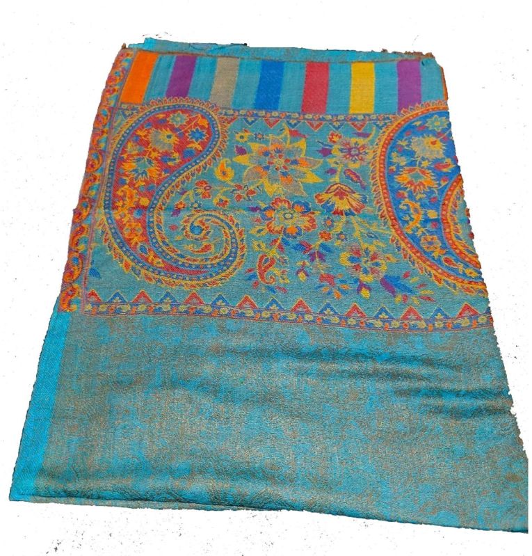 Ladies Wool Embroidery Jamawar Shawls