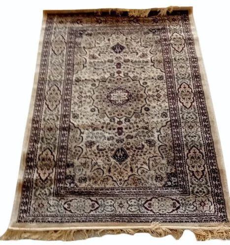 Royal Hand Knotted Kashmiri Silk Carpet