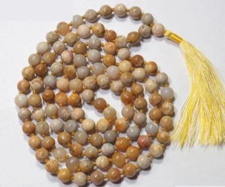 Golden Obsidian Japa Mala