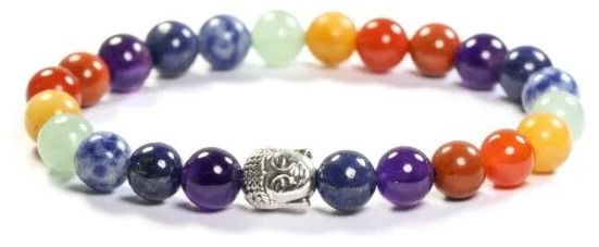 Seven Chakra Buddha Bracelet