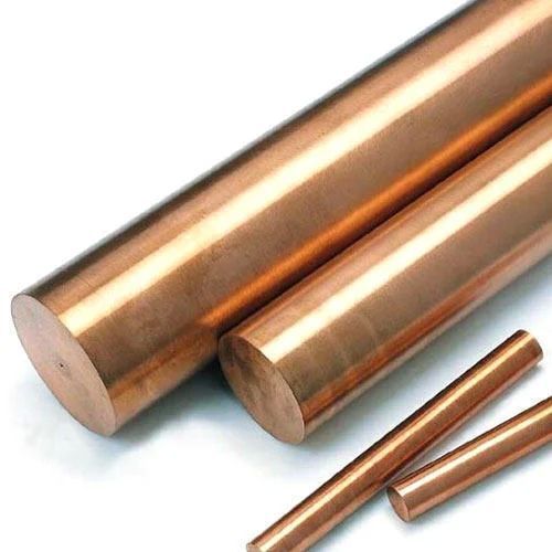 Polished Beryllium Copper Rod, Shape : Round, Length : 3-6 Meter
