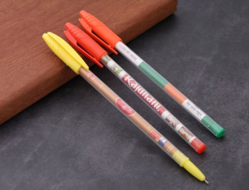 Polo Sticker Promotional Plastic Pen