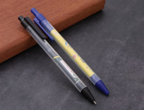 Quick Click Sticker Promotional Plastic Pen