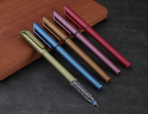 Rocket Mettalic Plastic Pen