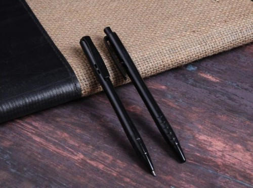 Smart Click Black Plastic Pen