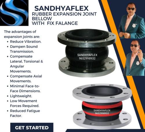 Rubber Expansion Joint Bellow with Fixed Flange