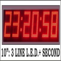 Dci Battery Marathon Timer Clock, Display Type : Digital