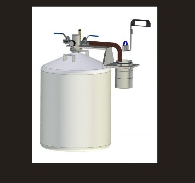 Cold Shrinking ln2 Nitrogen Gas