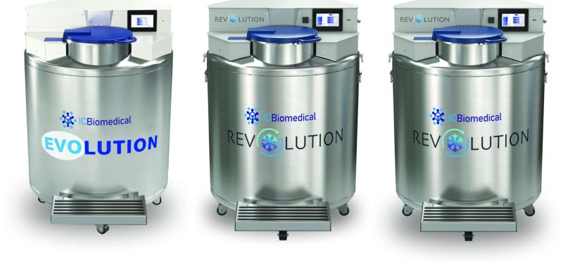 High-Capacity Cryostorage Freezers