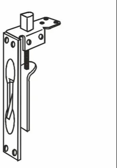 Dorma Manual Flush Bolt for Metal Doors