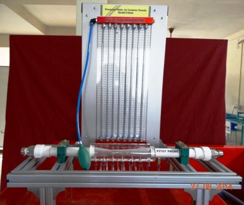 Pressure Distribution Venturi Nozzle Apparatus