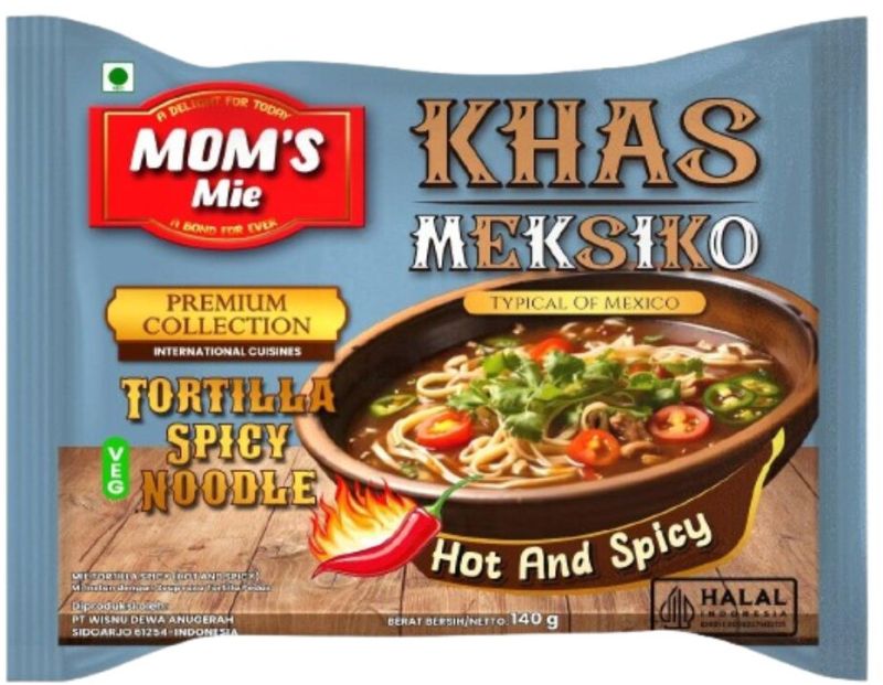 Moms Mie Tortilla Spicy Noodles
