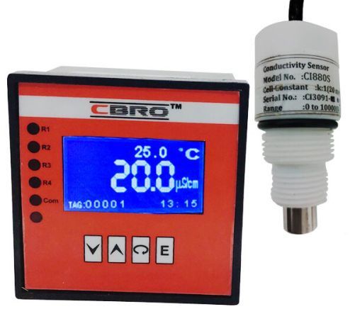 Digital Conductivity Meter, Power : 90 to 260 VAC, 24VDC, 12VDC