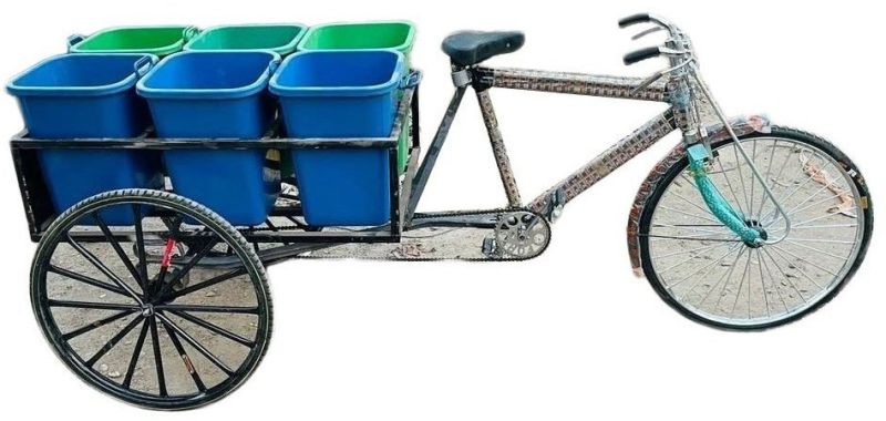 6 Bin Garbage Cycle Rickshaw