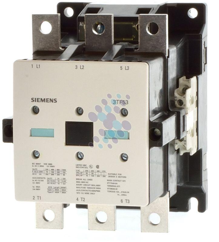 205 A Siemens Sicop 3TF5 Power Contactor