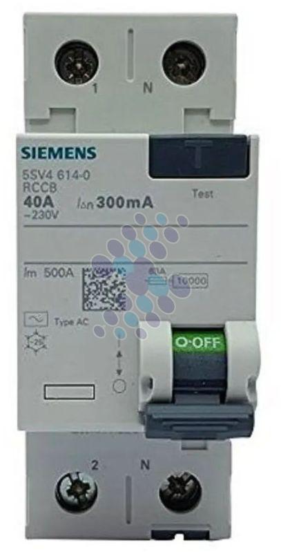 40 A Siemens 5SV4742 Double Pole RCCB