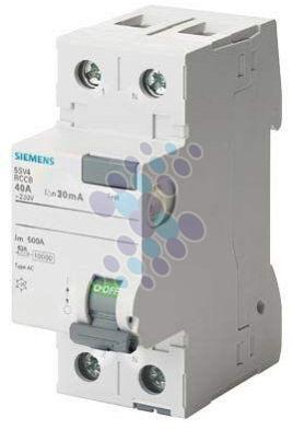 40A  Siemens 5SV44140RC 2 Pole RCCB