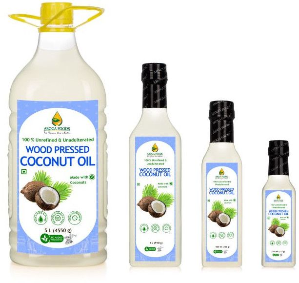 Aroga Foods Cold Pressed Coconut Oil