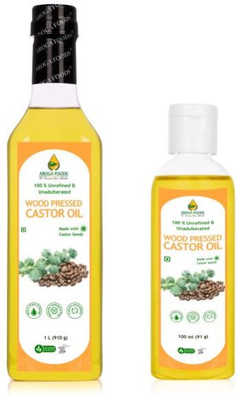 Aroga Foods Cold Pressed Castor Oil