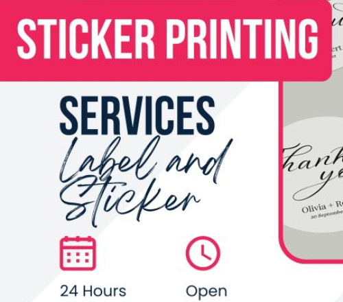 Online Sticker Printing Services