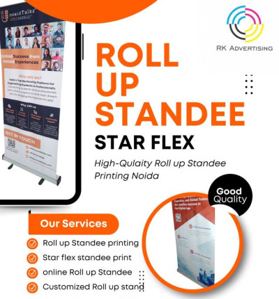 Promotional Aluminium Roll Up Banner Standee