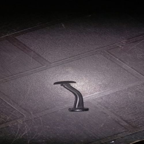 Grey PVC Slipper Straps