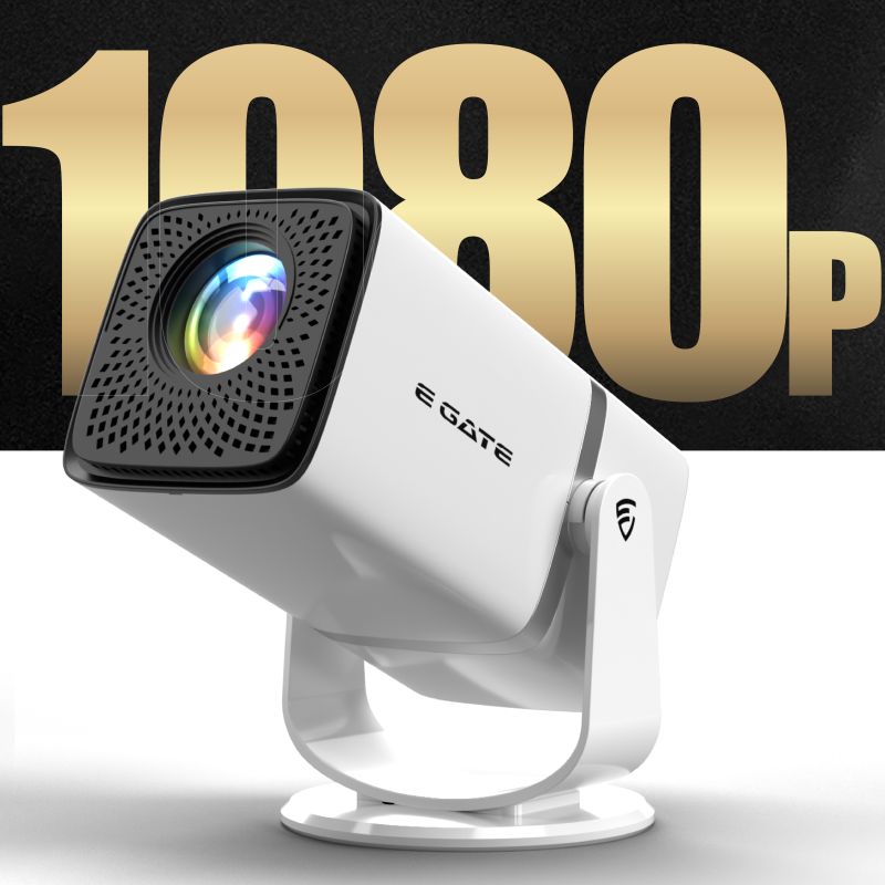 e gate atom 3x real full hd automatic android projector