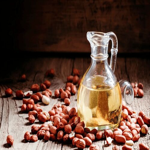 Cold Pressed Groundnut Oil, Packaging Type : Food-grade Bottle
