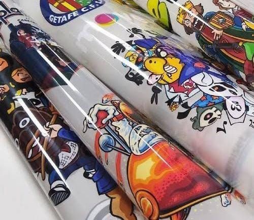 Vinyl Printed Multicolor DTF Heat Transfer Stickers