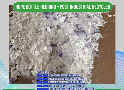 HDPE Bottle Regrind