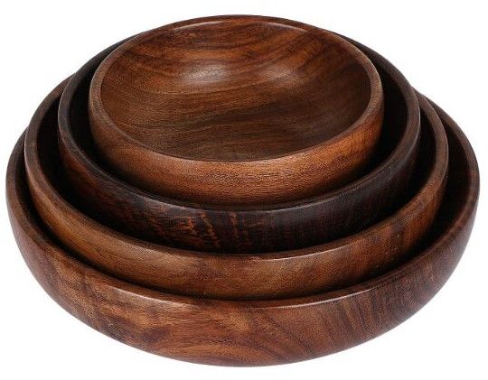 Wood Classic Elegant Bowls | Set OF 4