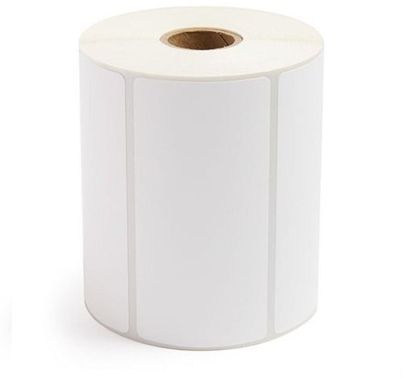 Plain Chromo Paper Label Roll