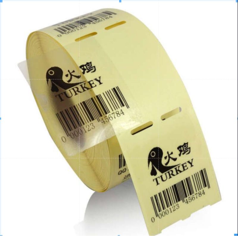 Printed Transparent Label Roll