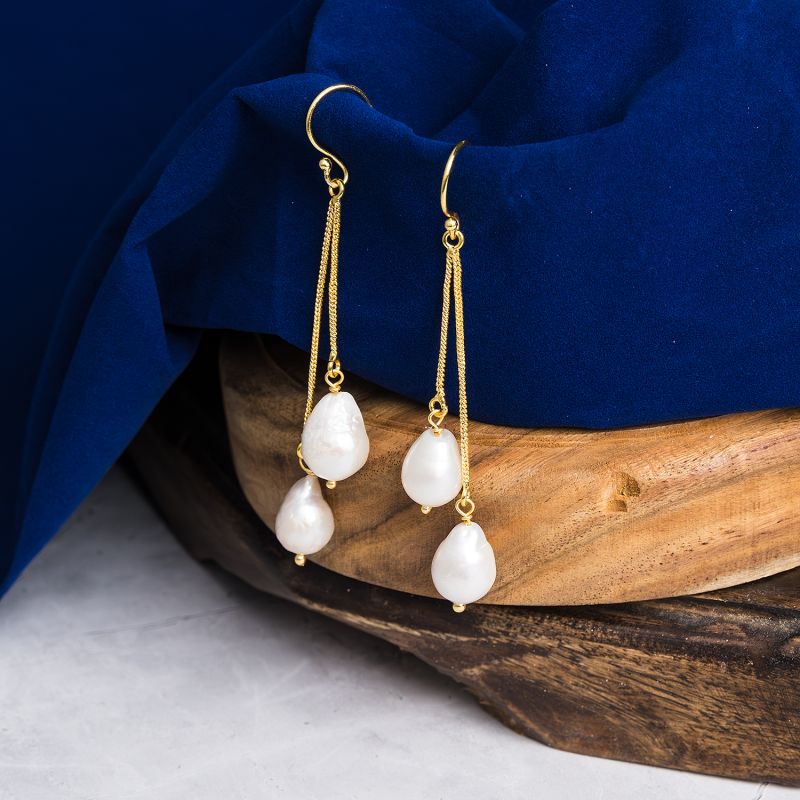 Freshwater Pearl Drop Earrings