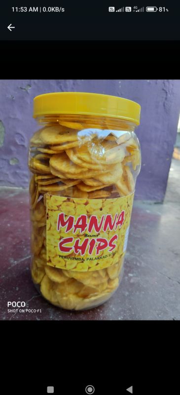 Manna Branded Banana Chips