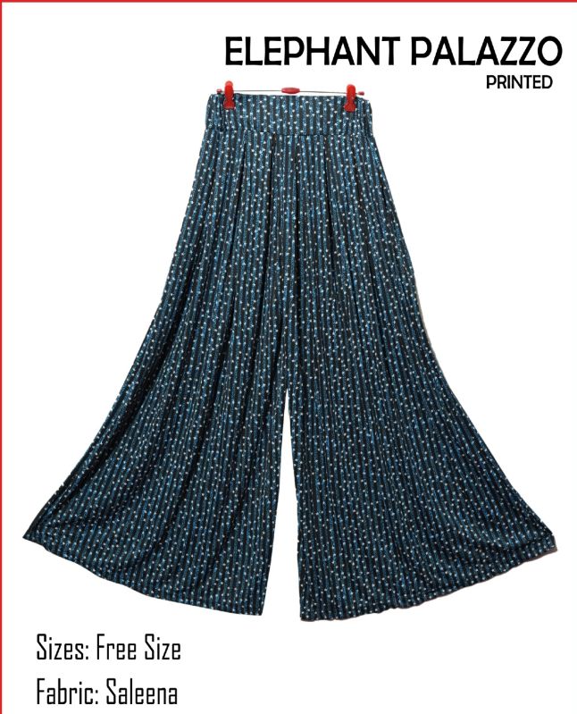 Elephant Printed Palazzo
