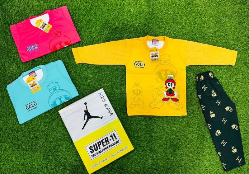 Art No. 5001 Super-11 Boys Pajama T-Shirt Set
