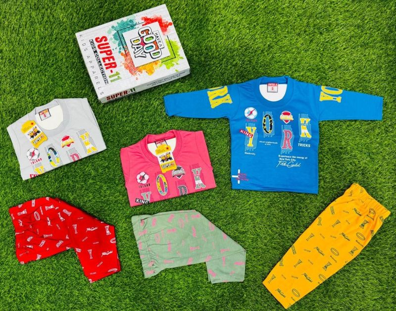 Art No. 5005 Super-11 Boys Pajama T-Shirt Set